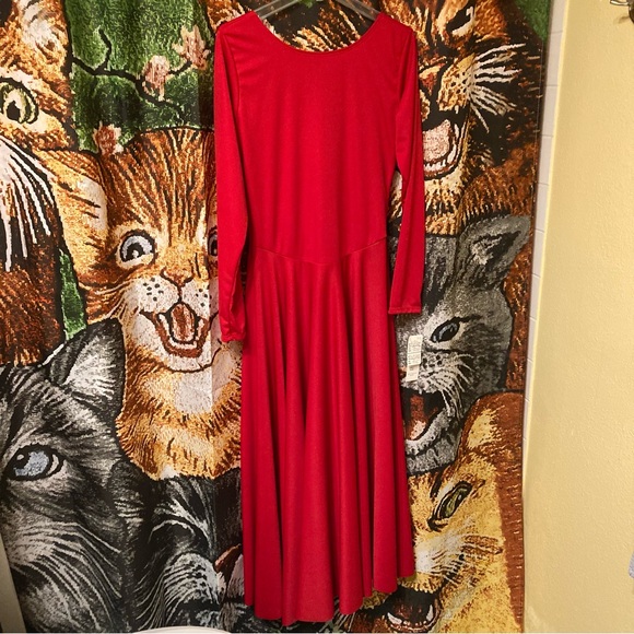 3/$15!! NWT *with spot* Red dance praise dress - Picture 7 of 10